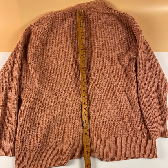 Isabel Maternity Pink Cotton Blend Cardigan | Size M - Picture 7 of 9